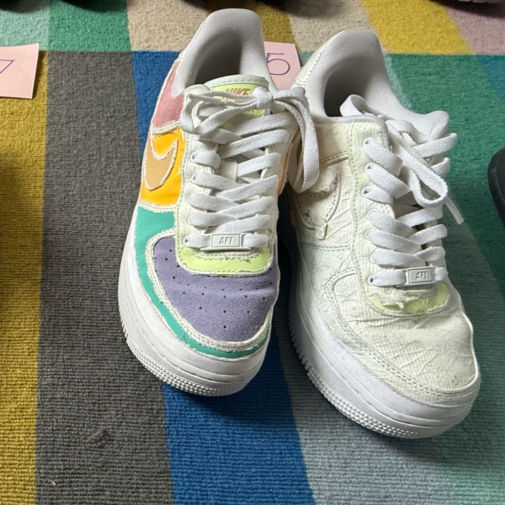 Nike Air Force pastel tear away